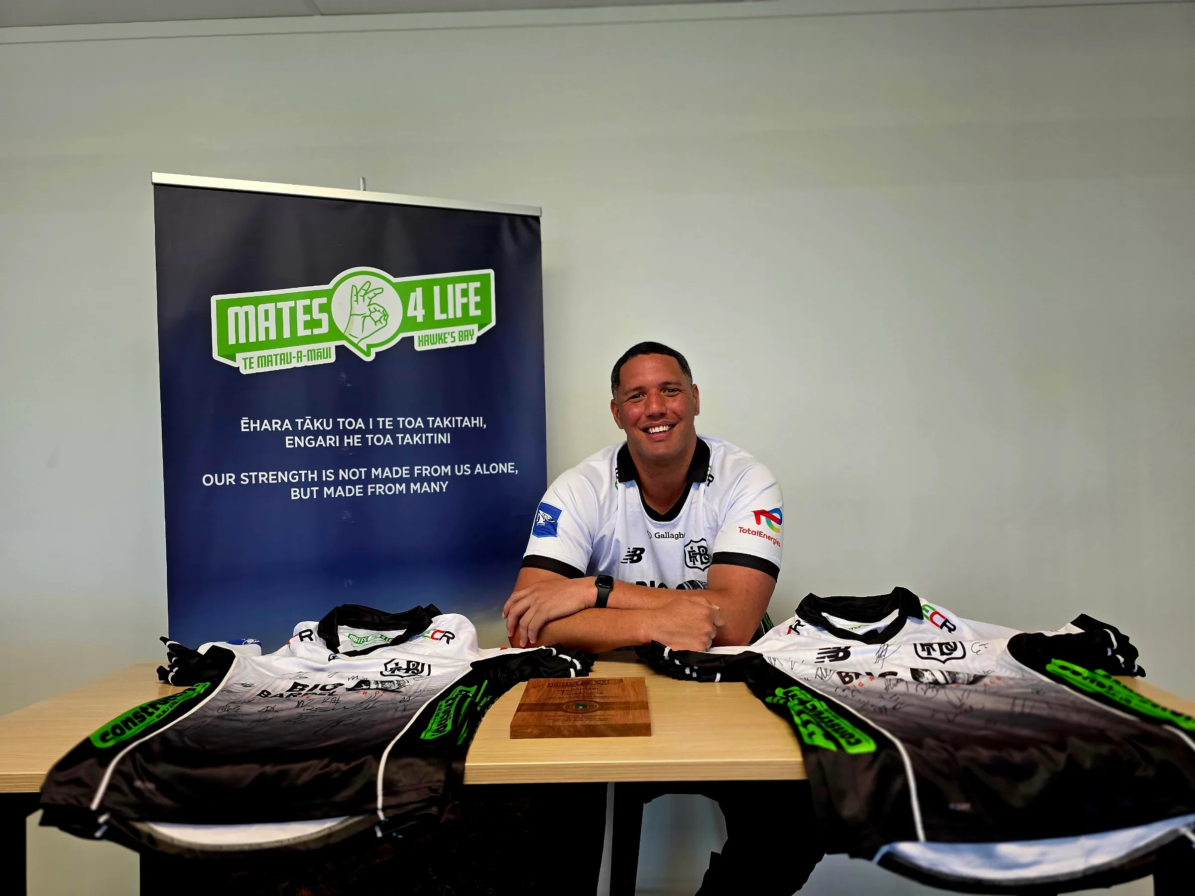 Mates4Life General Manager Tyson Ataera.