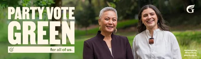 Party Vote Green ad.